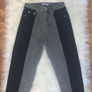 Adika Black & Gray Jeans